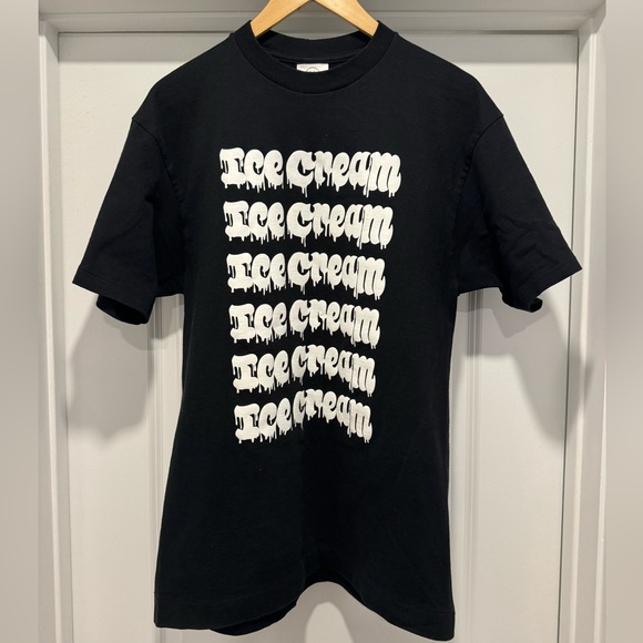 Icecream Other - Ice Cream Men’s Black Stack Logo Shirt Large L Japan BBC